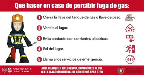 Que Hacer En Caso De Percibir Una Fuga De Gas L P