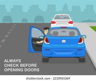 Safe Driving Tips Traffic Regulation Rules Stock Vector Royalty Free