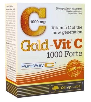 OLIMP Olimp Gold Vit C Forte 1000mg x 60 kapsułek cena opinie