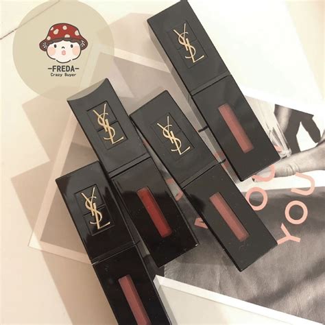 肥達代購 🍄 現貨預購 Ysl 黑管奢華緞面漆光唇釉 Vinyl Cream Lip Stain 401 416 蝦皮購物