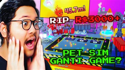 AKU HABISIN 3K ROBUX UNTUK JADI NO 1 DI PET SIMULATOR X YouTube