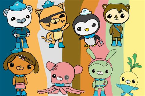 Octonauts All characters attempt by KwaziiKit on DeviantArt