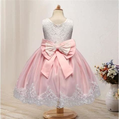 Robe B B Filles Robe De Bapt Me Blanche Princesse Anniversaire Porter