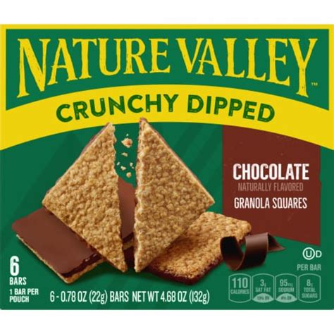 Nature Valley Whole Grain Oats And Chocolate Crunchy Dipped Granola