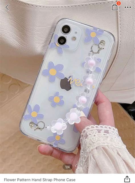 3D Flower Decor Hand Strap Phone Case Artofit