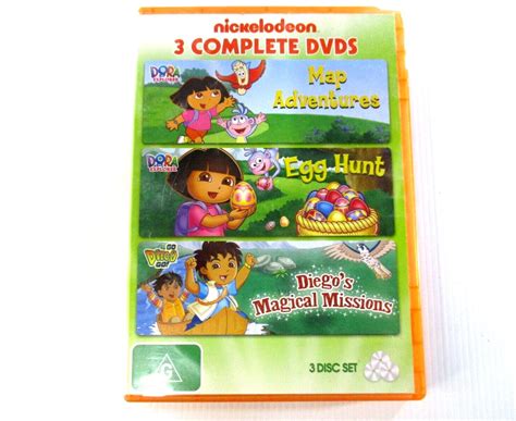 Explorer Map Dora The Explorer Go Diego Go Egg Hunt Dvds Missions