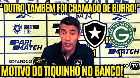 Ao Vivo Coletiva Bruno Lage P S Jogo Botafogo X Goi S