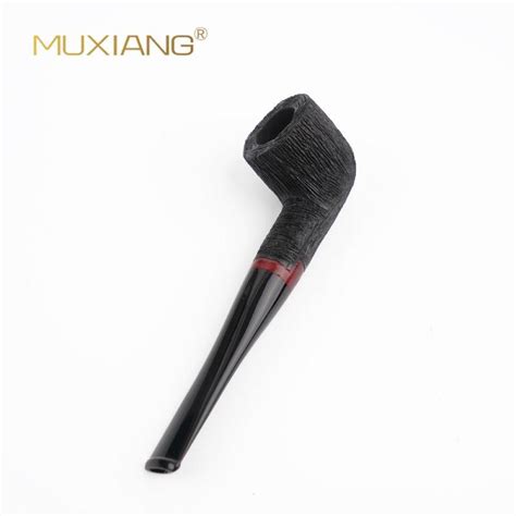 Straight Mini Carved Briar Wood Smoking Pipe For Men Muxiang Pipe Shop