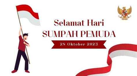 Poster Gambar Ucapan Selamat Hari Sumpah Pemuda Yang Kreatif