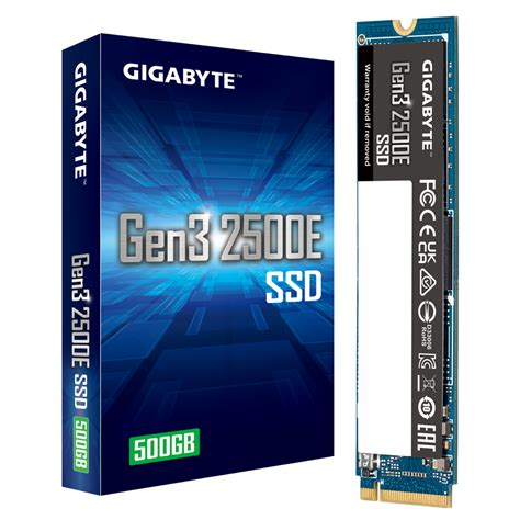 GIGABYTE Gen3 2500E SSD 500GB Key Features | SSD - GIGABYTE Global