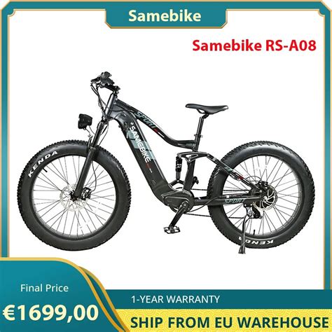 Samebike Bicicleta El Ctrica Rs A Para Adultos Bici De Monta A Con