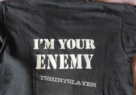 GG Allin - I'm your enemy | TShirtSlayer TShirt and BattleJacket Gallery