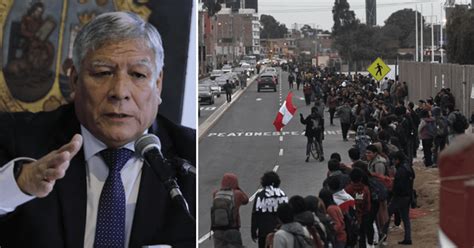 Protestas En San Marcos Alumnos De La Unmsm Levantan Toma De Ciudad