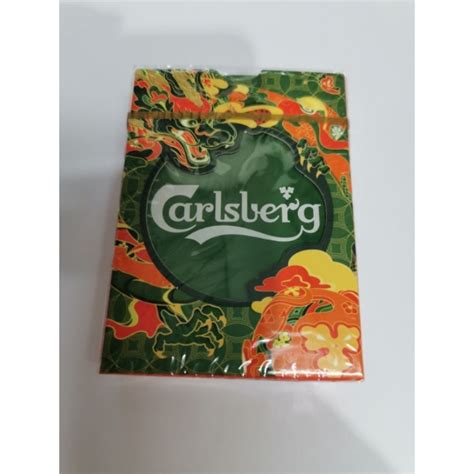 Cny Carlsberg Playing Cards Shopee Malaysia