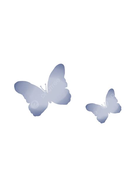 Glowing Butterfly Insects Hand Drawn Cartoon Elements, Free Element ...