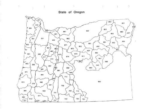 Oregon and Washington Tree Seed Zone Maps