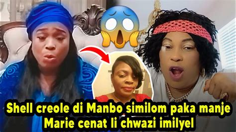 Shell Creole Di Manbo Similom Paka Manje Marie Cenat Li Chwazi Imelyel