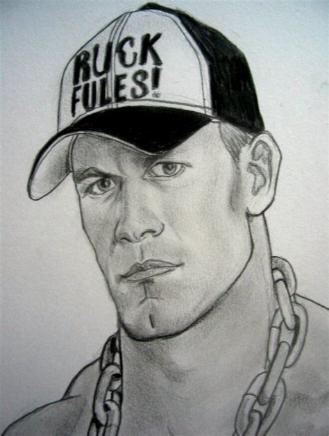 WWE John Cena | John cena, Celebrity drawings, Pictures to draw