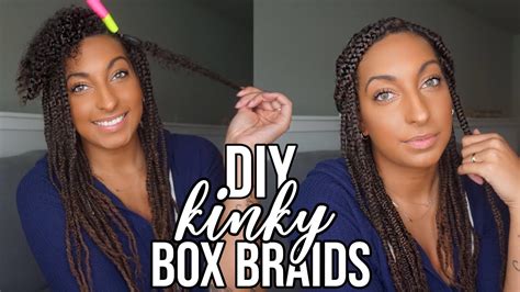 Crochet Knotless Braids Very Beginner Friendly Cassiethatgirl Youtube