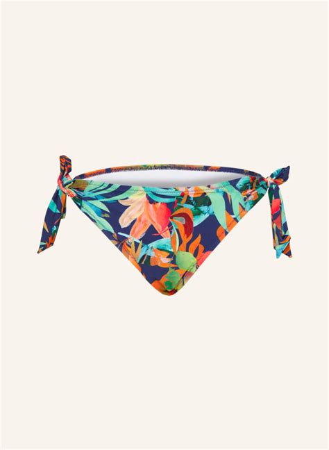 Lidea Triangel Bikini Hose SEA BLUES in dunkelblau grün orange