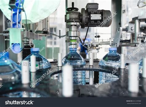 Industrial Factory Indoors Machinery Robotic Factory Stock Photo