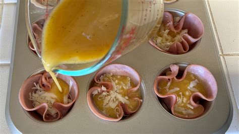 Ham And Cheese Egg Cups Recipe