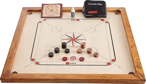 Amazon Co Jp Carrom Set Great Value Carrom Boards With Mango Wood