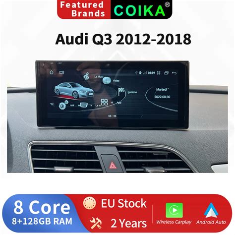 Core Android Touch Screen Car Multimedia Radio Per Audi Q