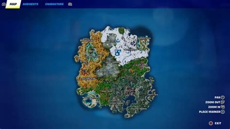 Fortnite Chapter 4 Season 4 Map All Changes New Named Locations And Pois