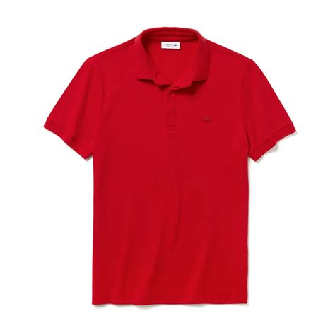 Lacoste Mens Regular Fit Stretch Cotton Pique Paris Polo Shirt