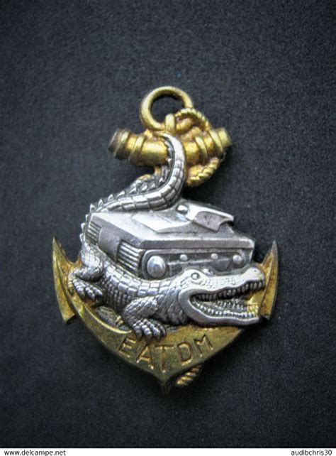 Arm E De Terre Ancien Insigne Eatdm Escadron Amphibie Des Troupes De