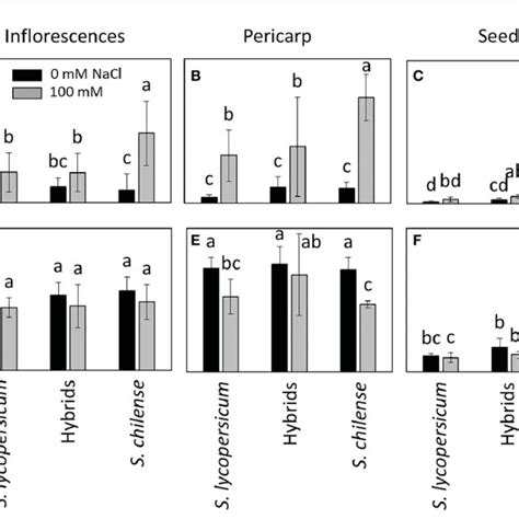 Effects Of Salt Stress 0 MM And 100 MM NaCl On Na And K