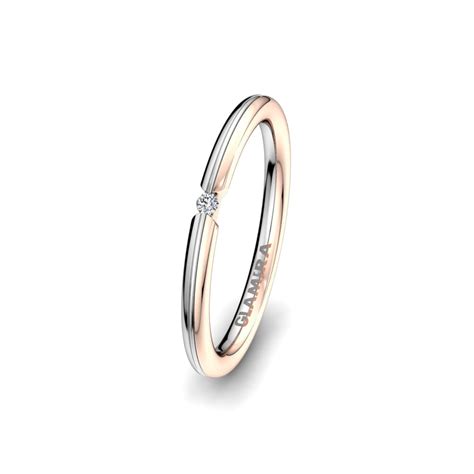 Compre Anillo De Boda Bright Nature Mm En Quilates K Oro Rosa