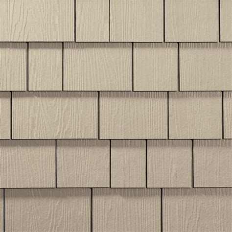 James Hardie Colorplus Hz10 Hardieshingle 025 In X 1525 In X 48 In Navajo Beige Fiber Cement