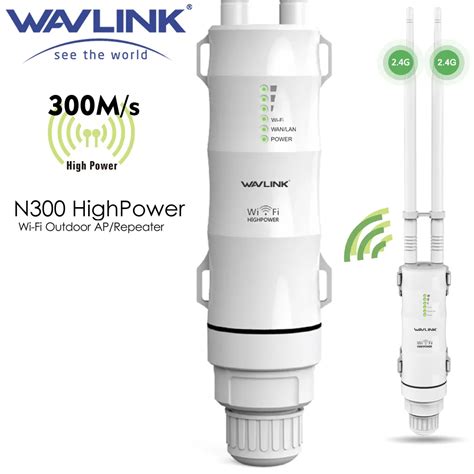 Wavlink N High Power Outdoor Weatherproof Dbm Wireless Wifi Router