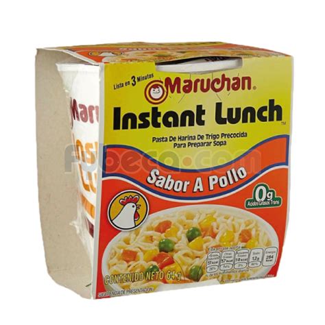 Fideo Maruchan Instantaneo Sabor A Pollo 64 Gr Fybeca