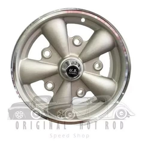 Roda Fusca Kombi Us Wheel Five 5 Spoke Aro 15x5 5 5x205 Empi MercadoLivre