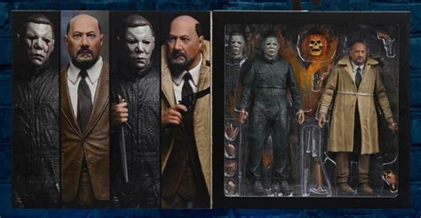 Neca Halloween 2 Ultimate Michael Myers And Dr Loomis 2 Pack 7 Inch Ac