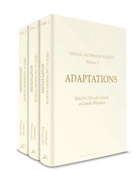 Publication Announcement: Adaptation - Deborah Cartmell and Imelda ...