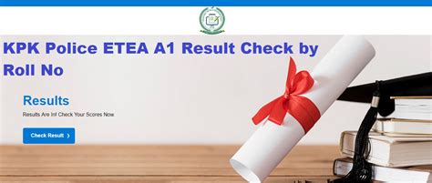 KPK Police ETEA A1 Result 2024 Check By Roll No