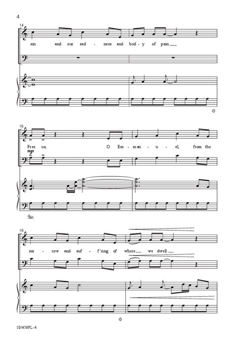 Free Us Emmanuel Satb By Pepper Choplin J W Pepper Sheet Music