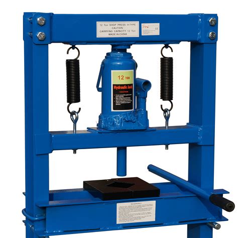 Foxhunter Blue Ton Heavy Duty Hydraulic Workshop Garage Shop Press