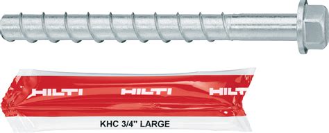 Kwik X Dual Action Anchor Chemical Anchors Hilti Usa