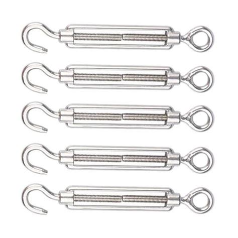 M Stainless Steel Hook Eye Heavy Duty Turnbuckle Wire Rope