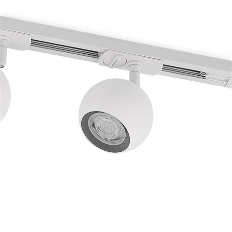 Lindby Single Circuit Track Lighting System Linaro GU10 White 4 X 10