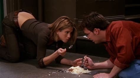 Chandler And Rachael Eating Cheesecake Youtube