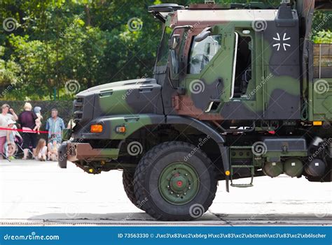 German Army Truck Mercedes Benz Zetros Editorial Image Image Of