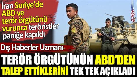 İran Suriye de ABD ve terör örgütünü vurunca teröristler paniğe kapıldı