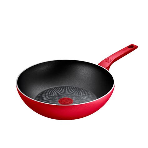 Tefal Daily Expert Wok 28cm Red Kitchenware Australia