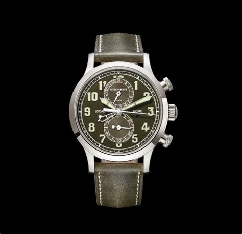 Patek Philippe Complications Calatrava Pilot Travel Time Chronograph